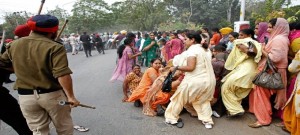 india punjab police women protest 1
